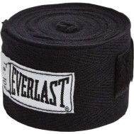 Everlast Bandaże bokserskie Core Czarne 3m - w sklepie MMAniak.pl