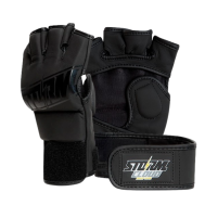 StormCloud Rękawice MMA Tempest Czarne/Czarne 4oz - sklep MMAniak.pl