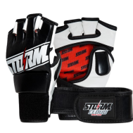 StormCloud Rękawice MMA Tempest Czarne/Czerwone 4oz - sklep MMAniak.pl