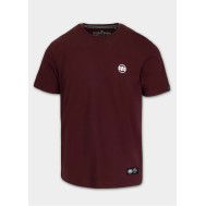Pitbull T-shirt Small Logo Dark Burgundy | sklep MMAniak.pl