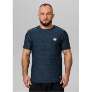 Pitbull Koszulka Casual Sport Small Logo granatowa | sklep MMAniak.pl